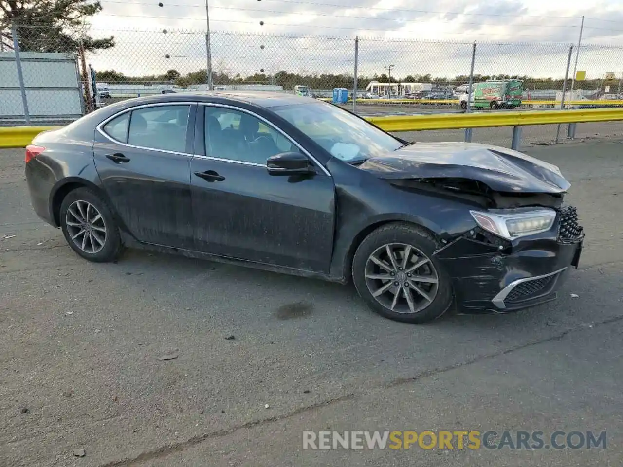 4 Photograph of a damaged car 19UUB1F39LA003756 ACURA TLX 2020