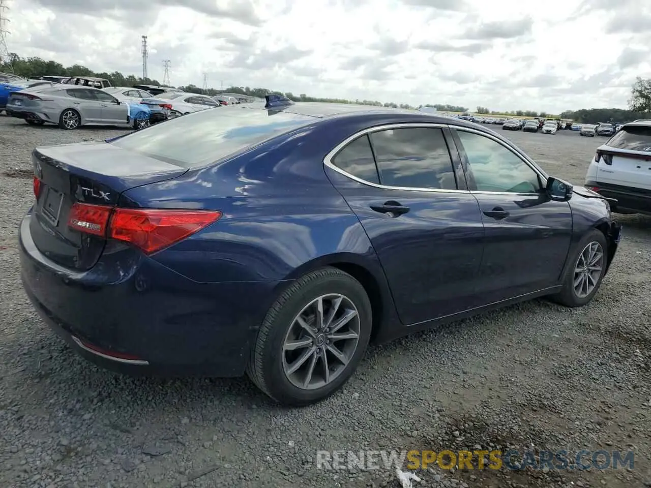 3 Photograph of a damaged car 19UUB1F3XLA003085 ACURA TLX 2020