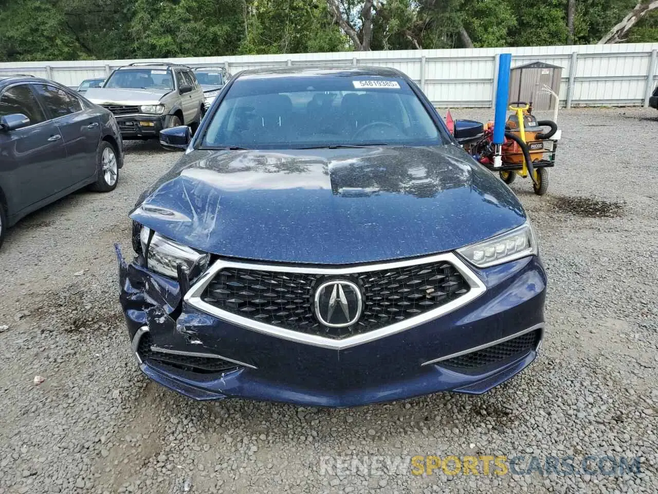 5 Photograph of a damaged car 19UUB1F3XLA003085 ACURA TLX 2020