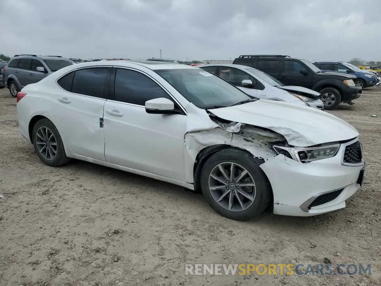 4 Photograph of a damaged car 19UUB1F3XLA005175 ACURA TLX 2020