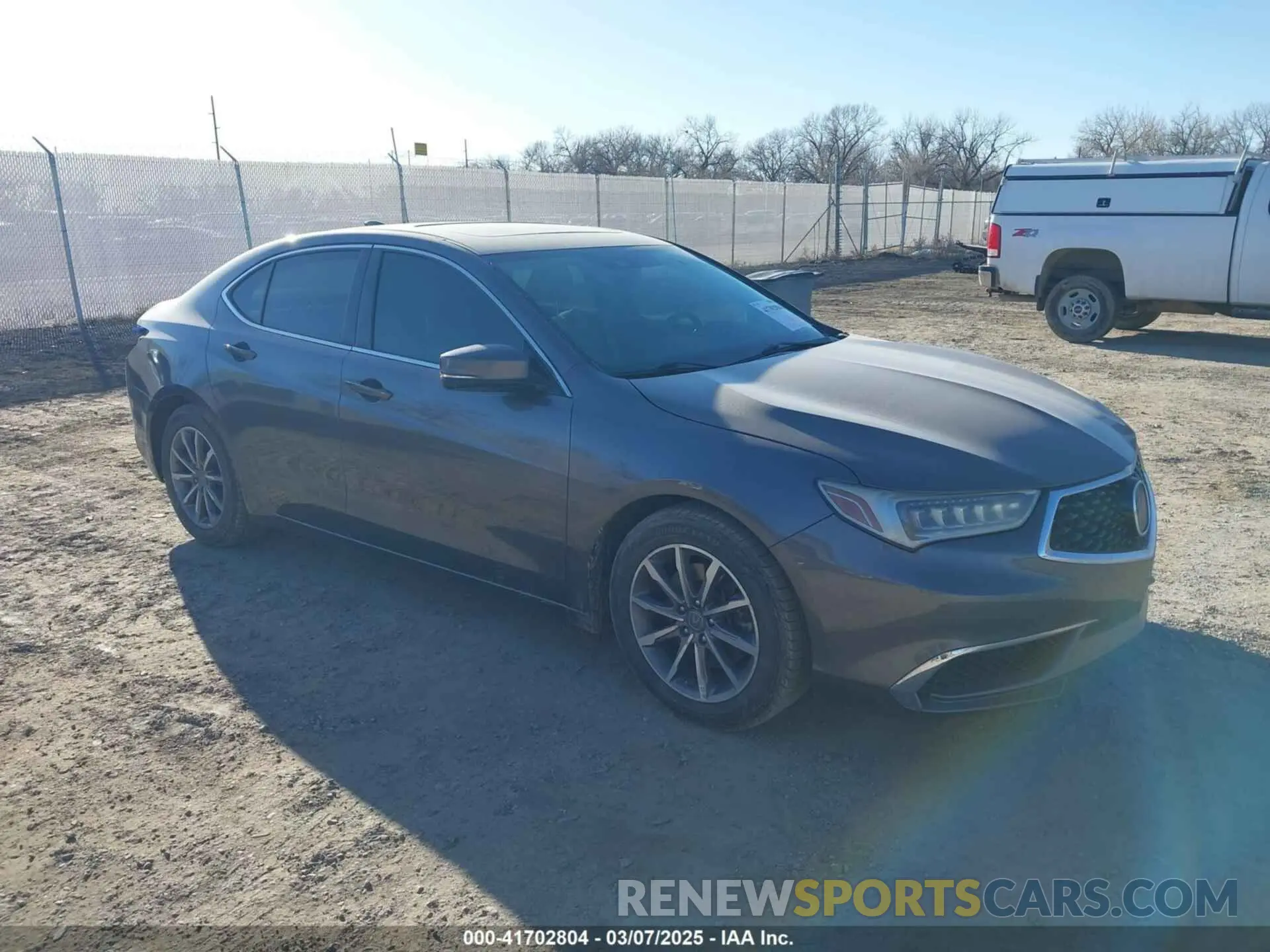 1 Photograph of a damaged car 19UUB1F3XLA009341 ACURA TLX 2020