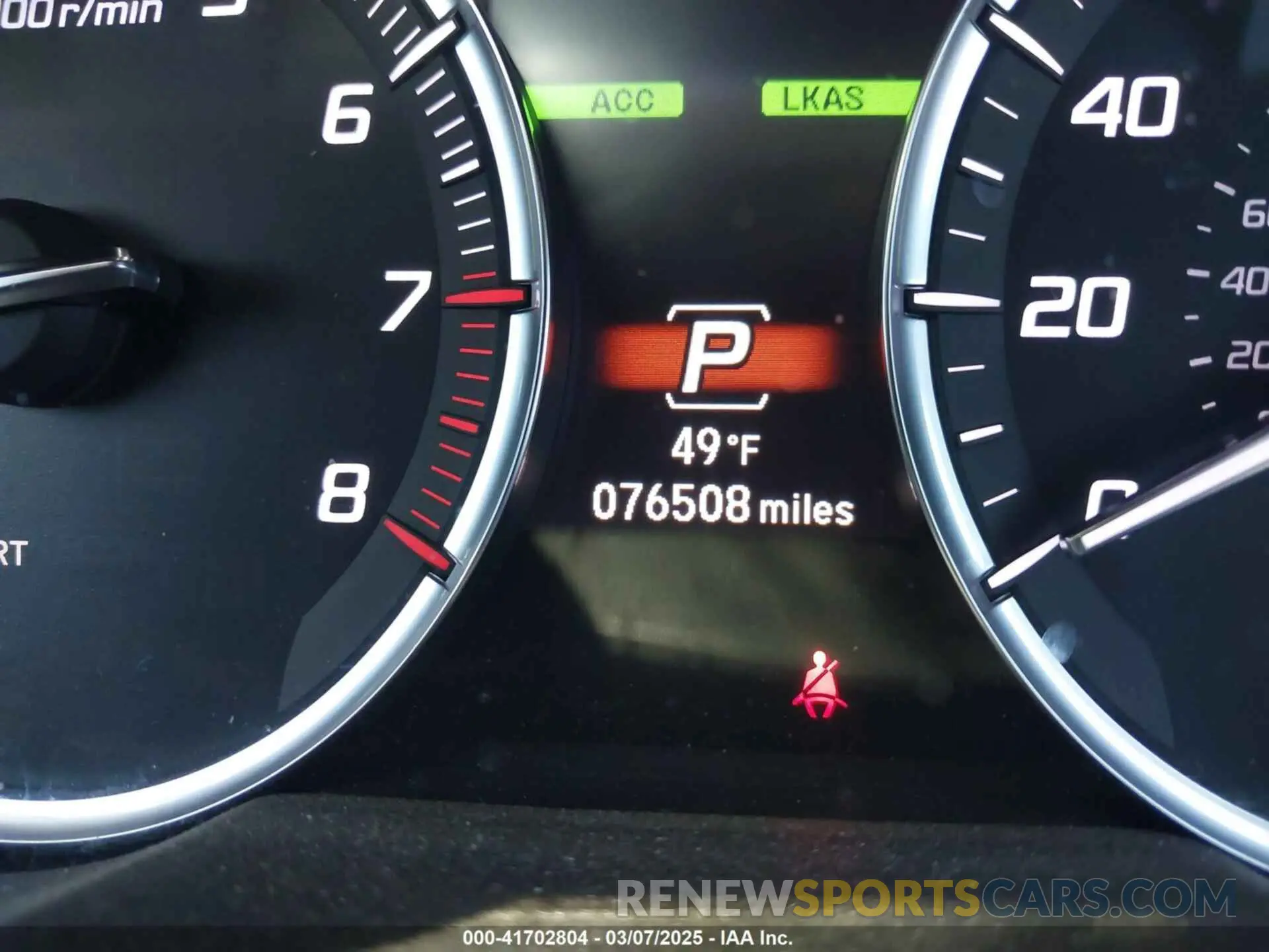 16 Photograph of a damaged car 19UUB1F3XLA009341 ACURA TLX 2020