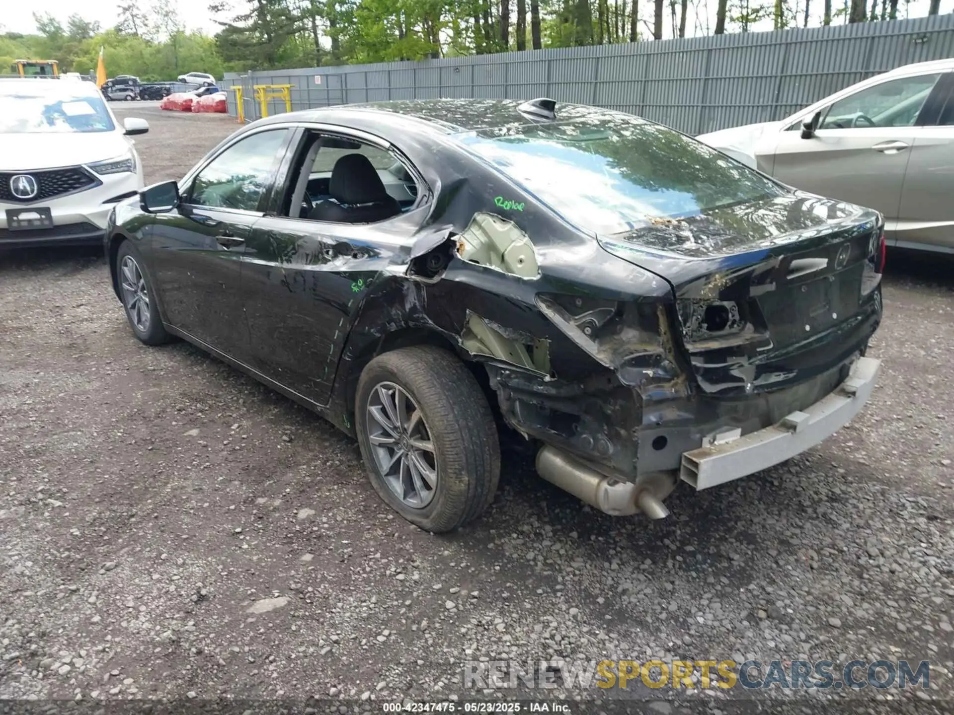 3 Photograph of a damaged car 19UUB1F50LA002285 ACURA TLX 2020