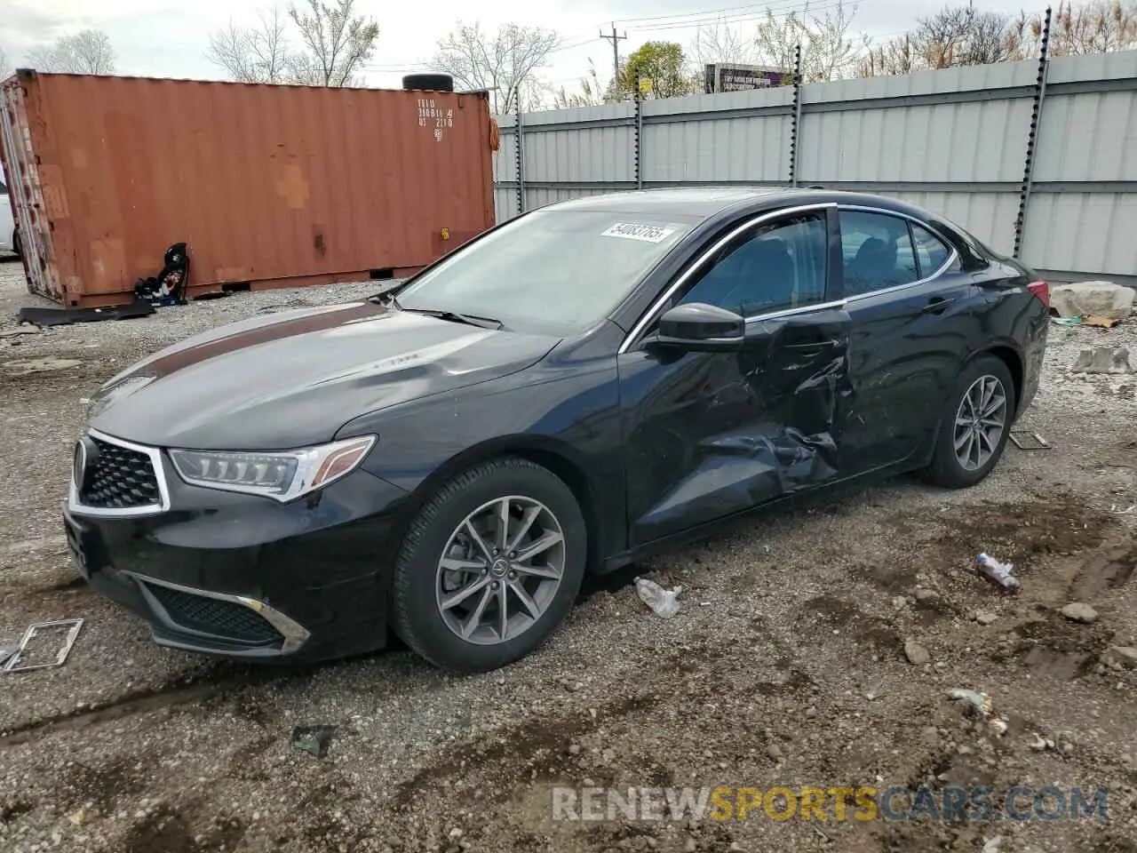 1 Photograph of a damaged car 19UUB1F50LA003534 ACURA TLX 2020