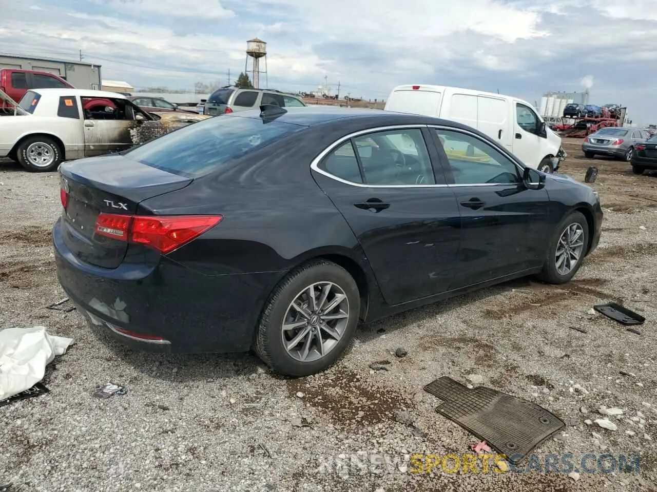 3 Photograph of a damaged car 19UUB1F50LA003534 ACURA TLX 2020