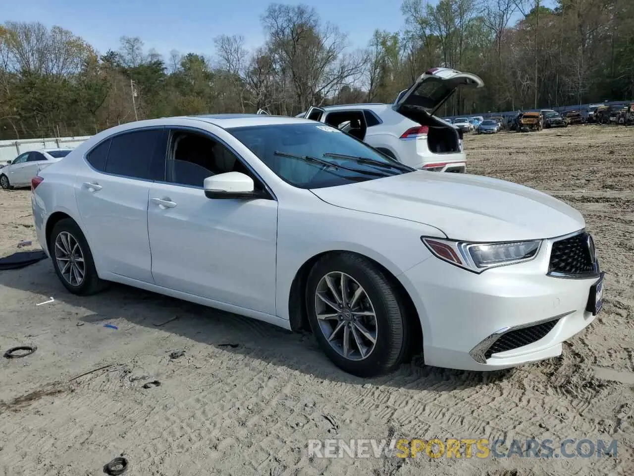 4 Photograph of a damaged car 19UUB1F50LA005865 ACURA TLX 2020
