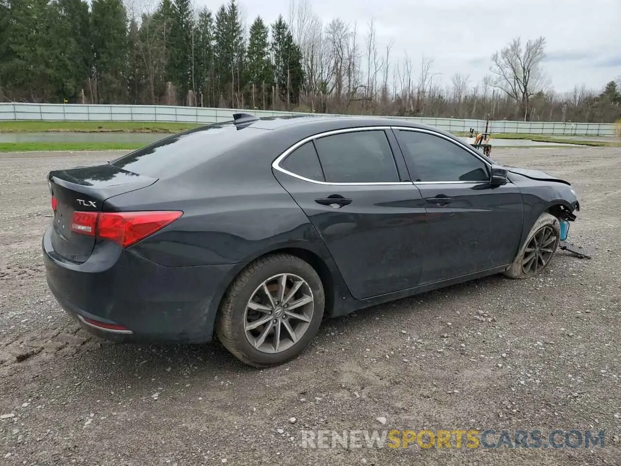 3 Photograph of a damaged car 19UUB1F50LA013853 ACURA TLX 2020