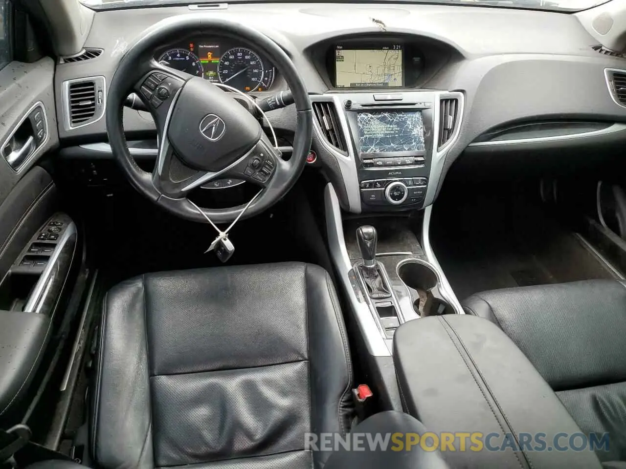 8 Photograph of a damaged car 19UUB1F50LA013853 ACURA TLX 2020
