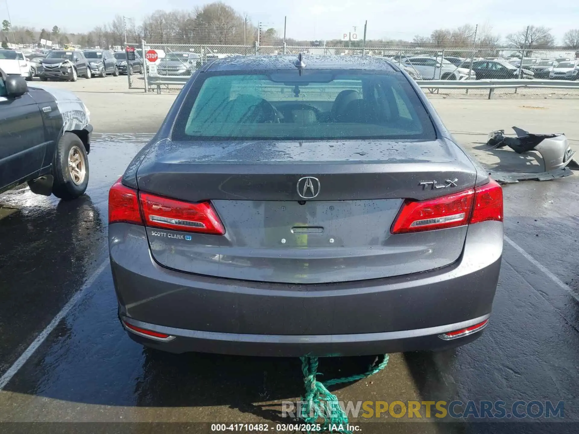 16 Photograph of a damaged car 19UUB1F50LA015540 ACURA TLX 2020