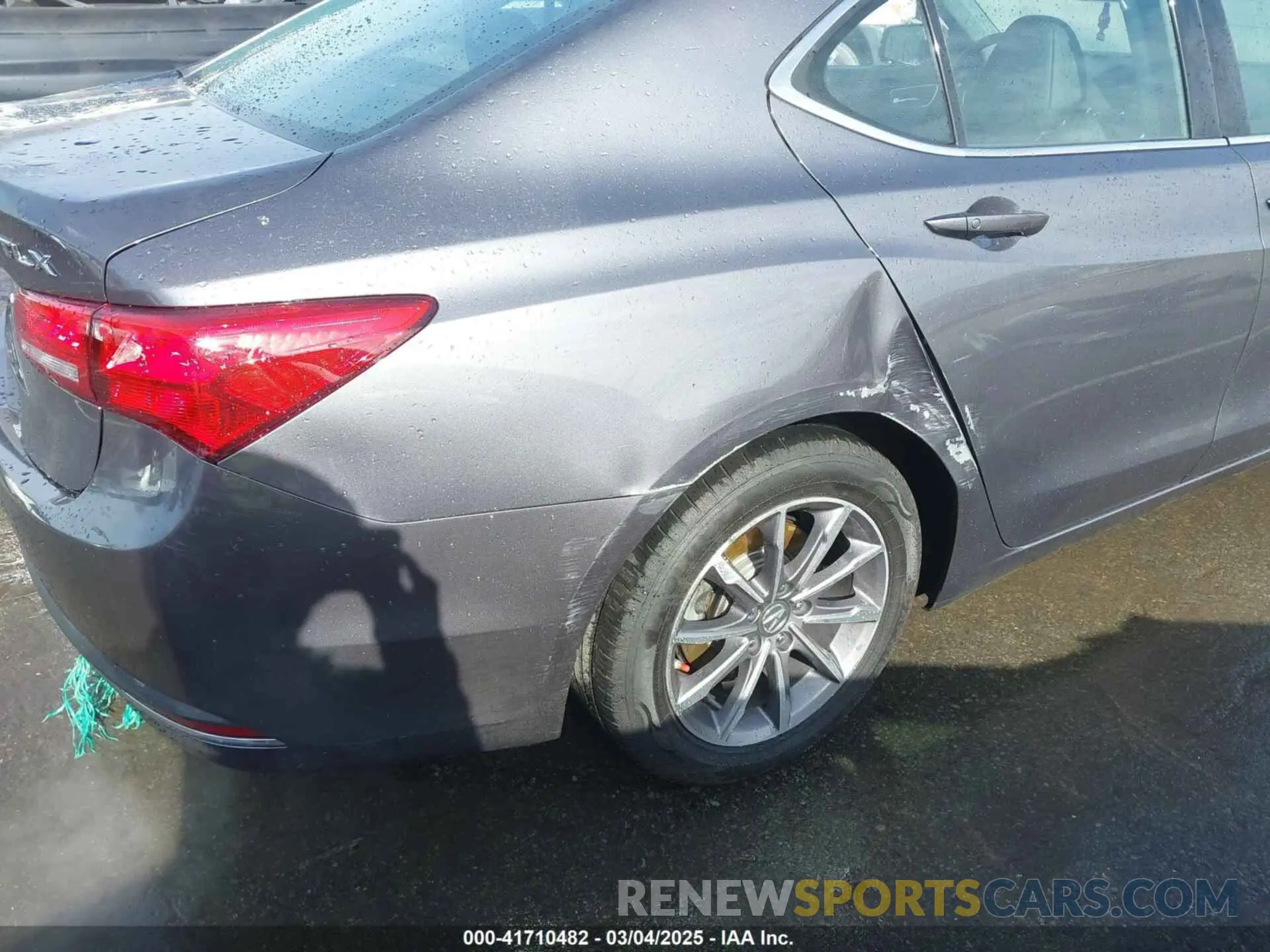 18 Photograph of a damaged car 19UUB1F50LA015540 ACURA TLX 2020