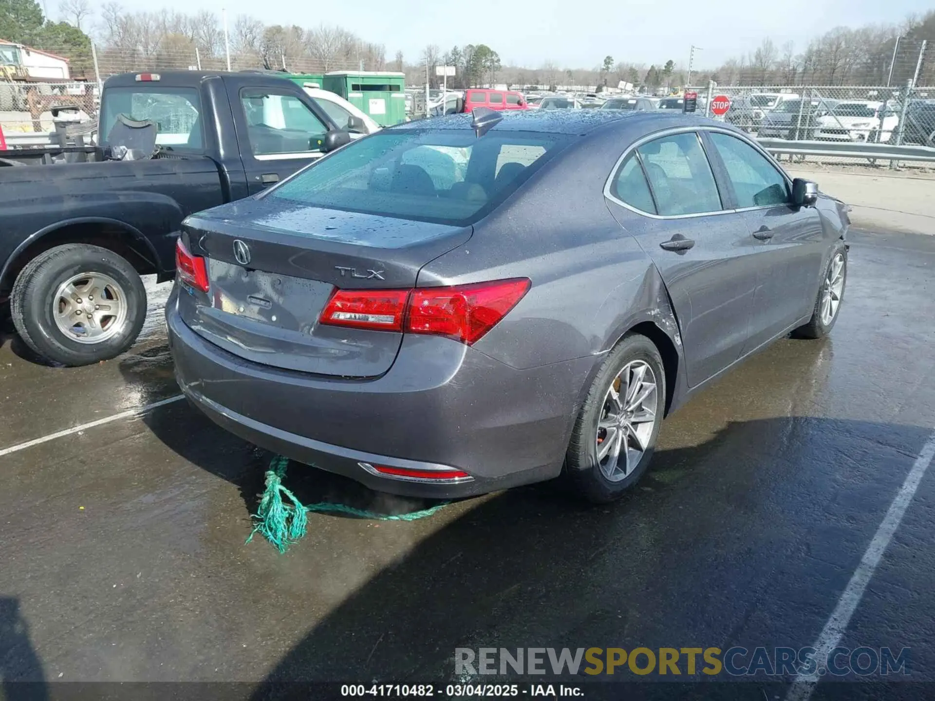 4 Photograph of a damaged car 19UUB1F50LA015540 ACURA TLX 2020