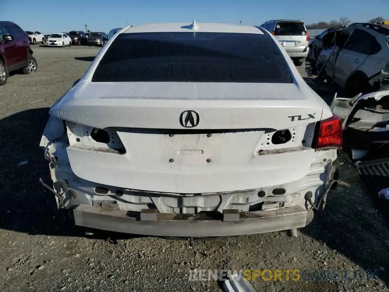 6 Photograph of a damaged car 19UUB1F50LA017532 ACURA TLX 2020