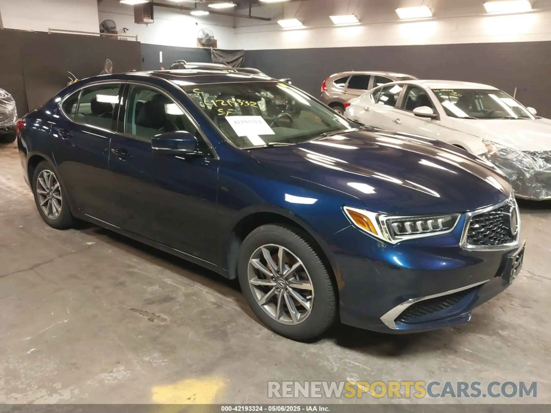 1 Photograph of a damaged car 19UUB1F53LA006637 ACURA TLX 2020