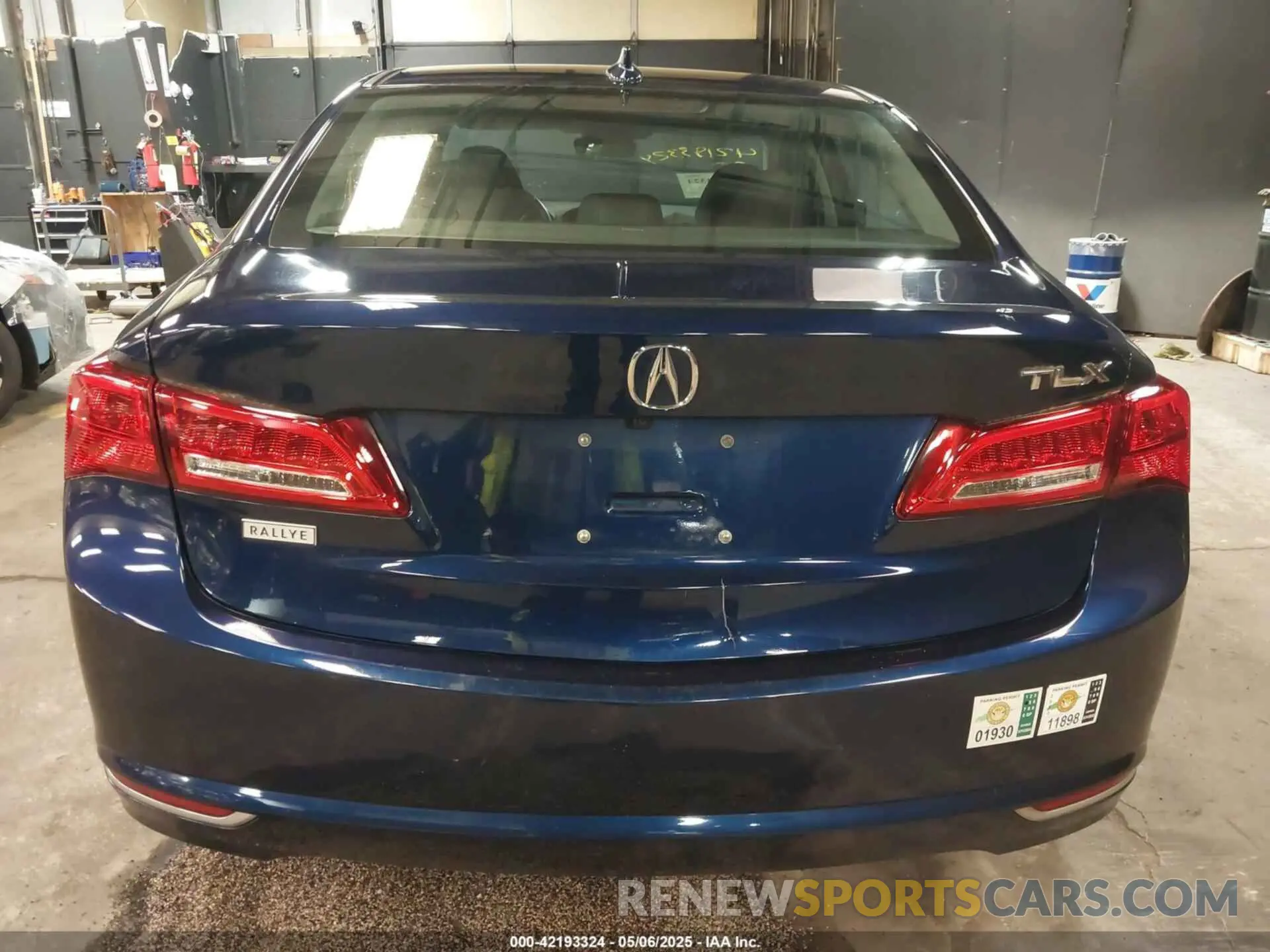 16 Photograph of a damaged car 19UUB1F53LA006637 ACURA TLX 2020