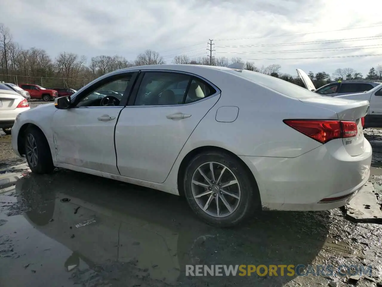 2 Photograph of a damaged car 19UUB1F53LA009862 ACURA TLX 2020