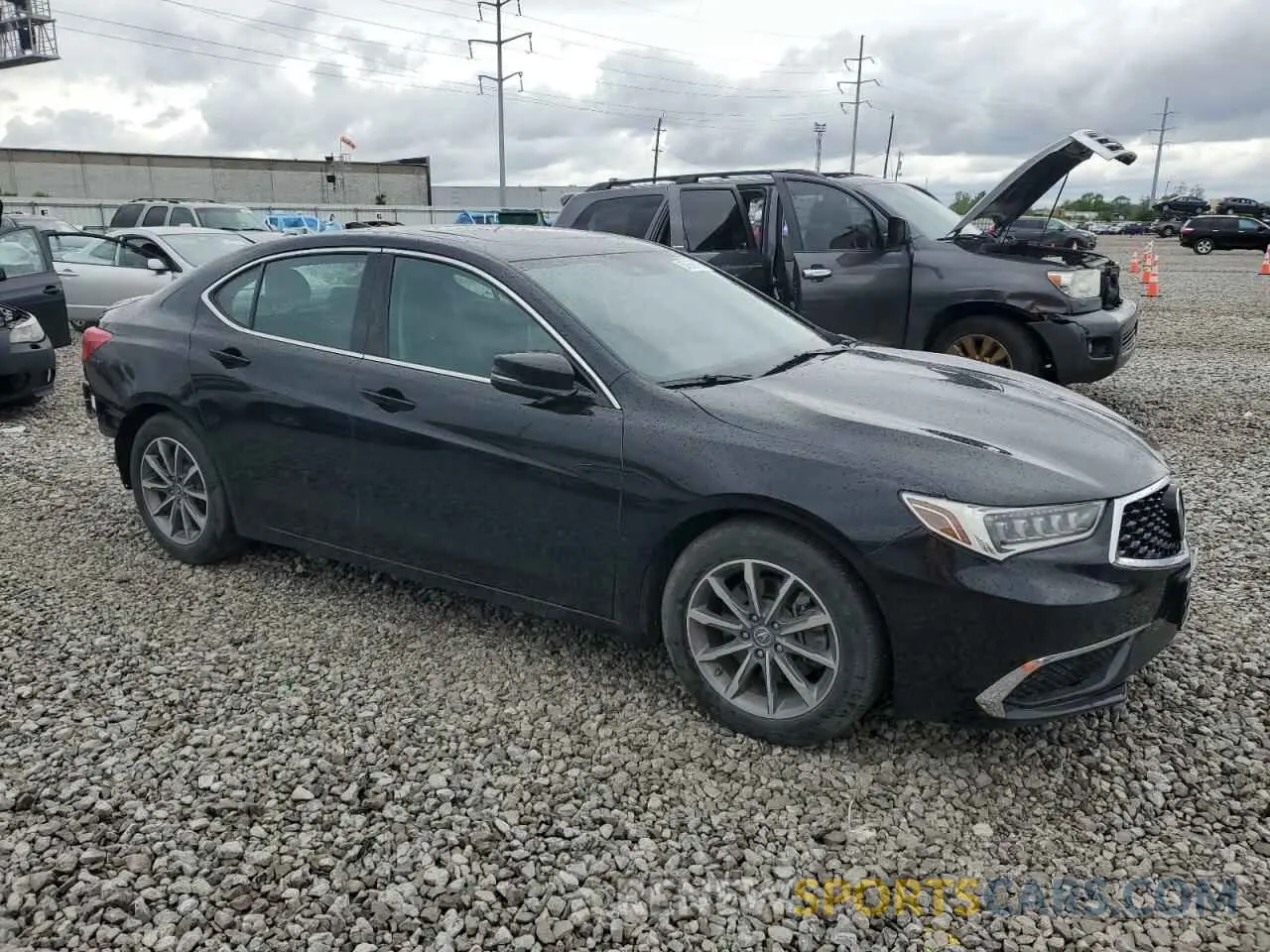 4 Photograph of a damaged car 19UUB1F55LA002332 ACURA TLX 2020