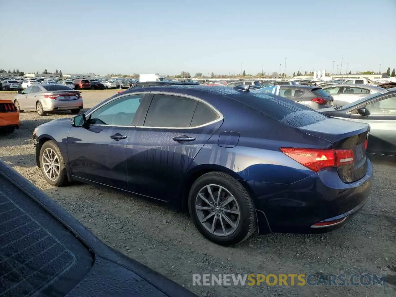 2 Photograph of a damaged car 19UUB1F55LA009281 ACURA TLX 2020