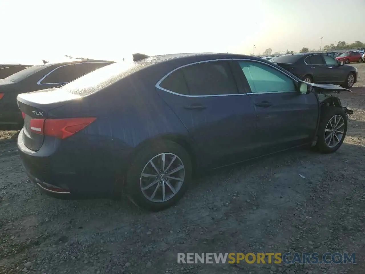 3 Photograph of a damaged car 19UUB1F55LA009281 ACURA TLX 2020
