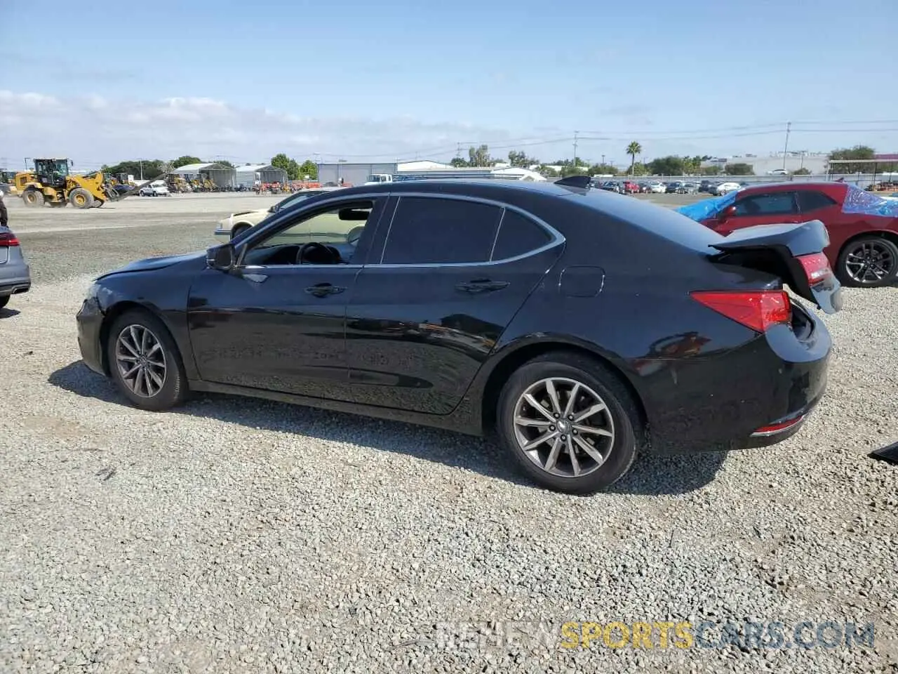 2 Photograph of a damaged car 19UUB1F55LA011192 ACURA TLX 2020
