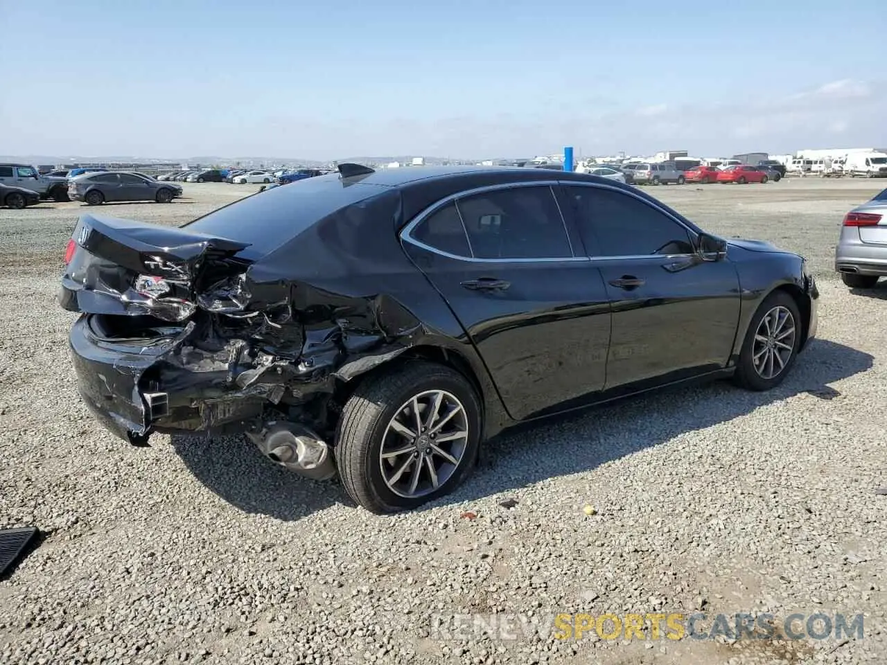 3 Photograph of a damaged car 19UUB1F55LA011192 ACURA TLX 2020