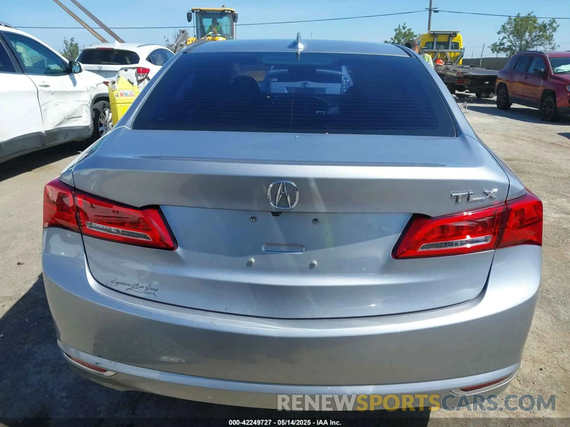 16 Photograph of a damaged car 19UUB1F55LA014853 ACURA TLX 2020