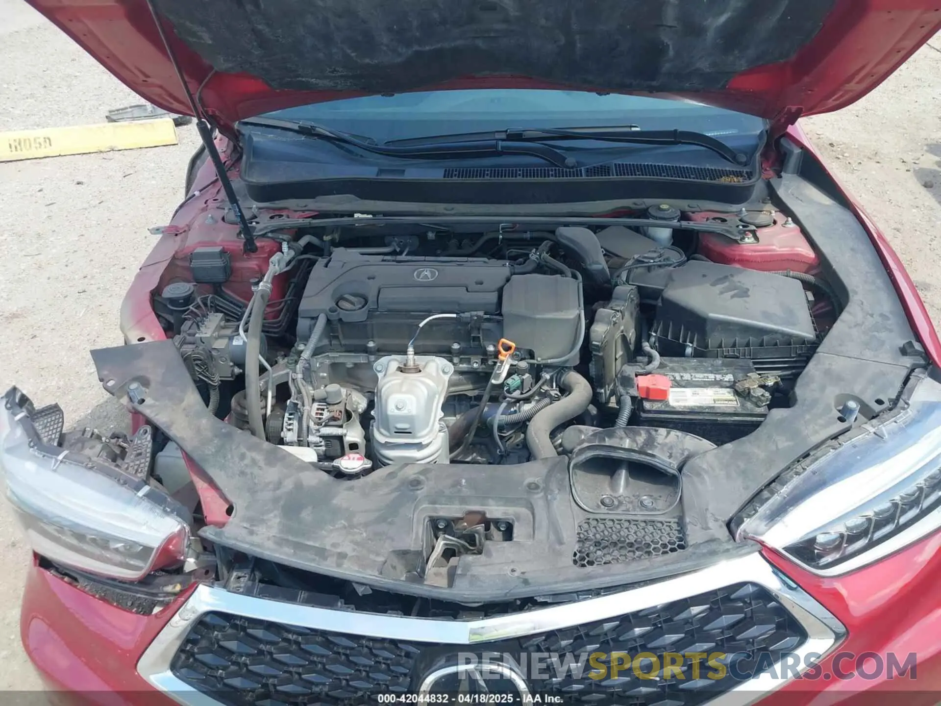 10 Photograph of a damaged car 19UUB1F55LA015601 ACURA TLX 2020