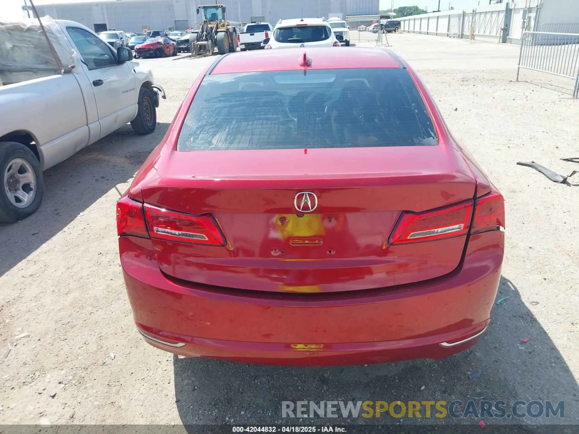 17 Photograph of a damaged car 19UUB1F55LA015601 ACURA TLX 2020
