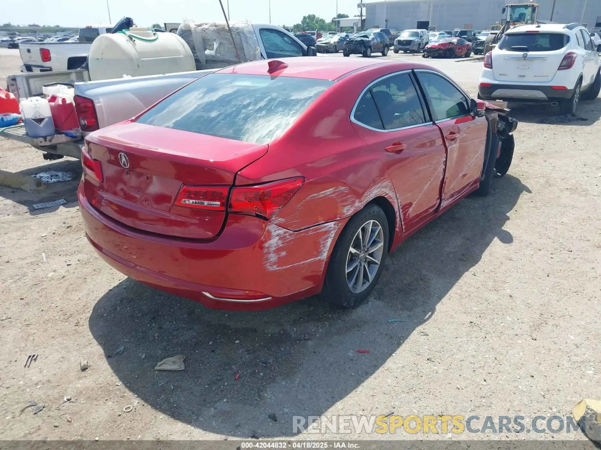 4 Photograph of a damaged car 19UUB1F55LA015601 ACURA TLX 2020