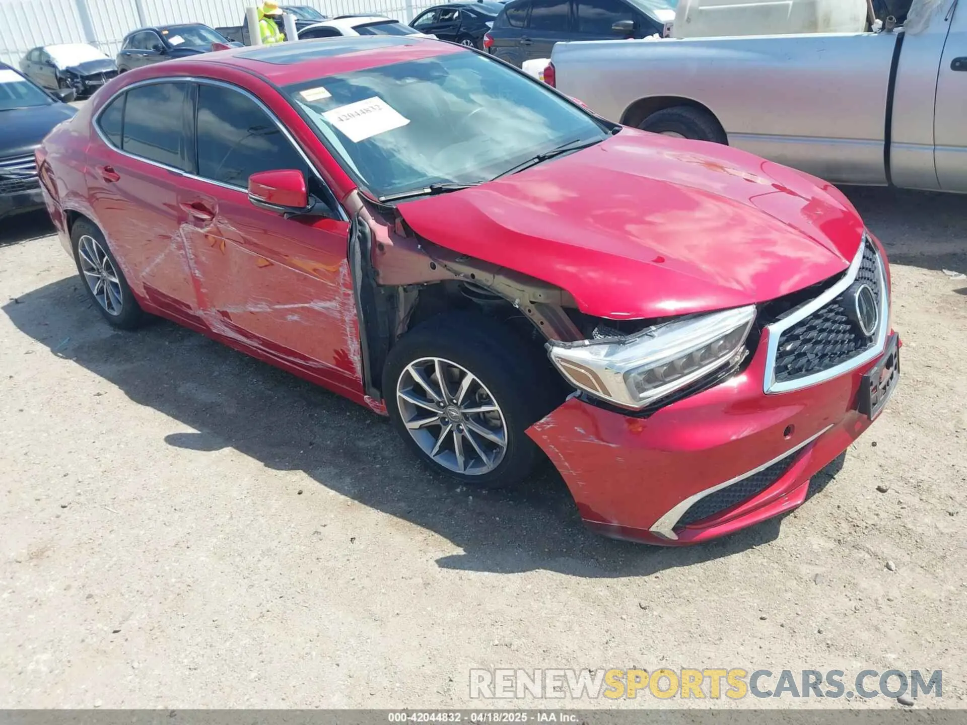 6 Photograph of a damaged car 19UUB1F55LA015601 ACURA TLX 2020