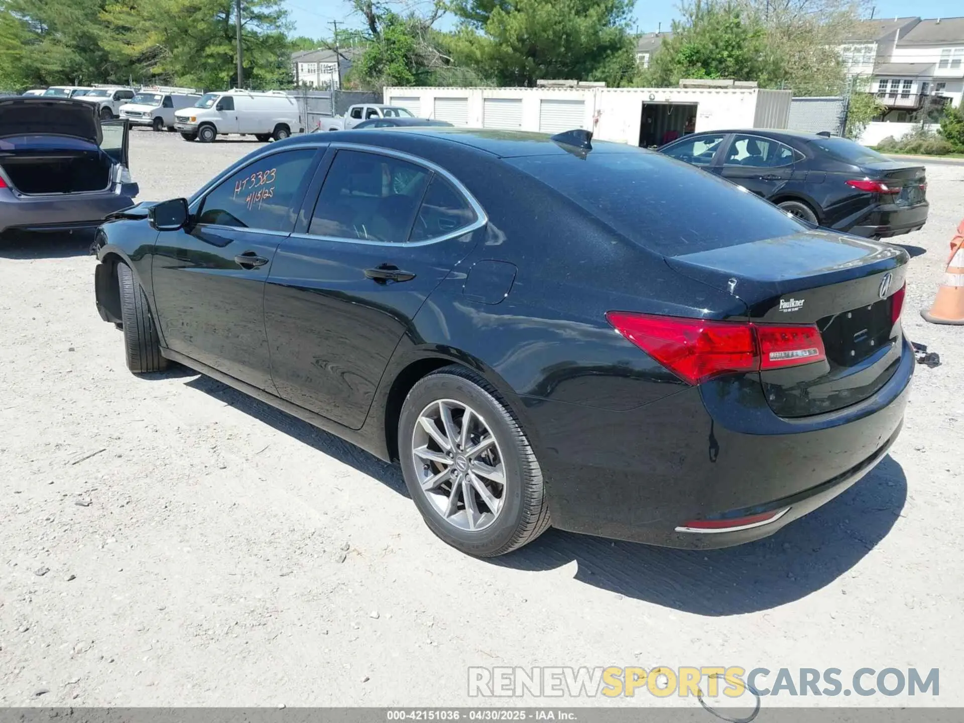 3 Photograph of a damaged car 19UUB1F57LA002896 ACURA TLX 2020