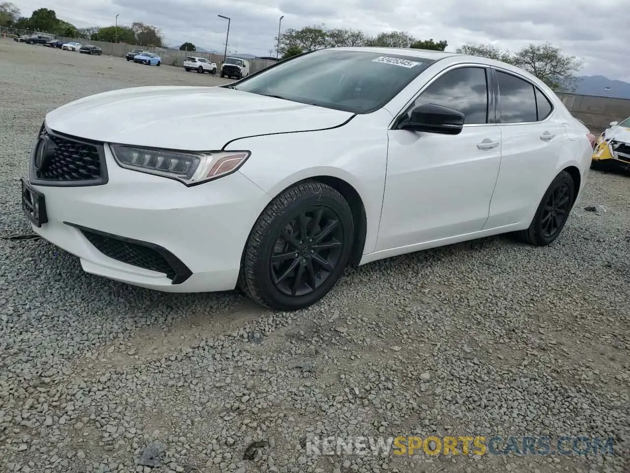 1 Photograph of a damaged car 19UUB1F57LA007130 ACURA TLX 2020