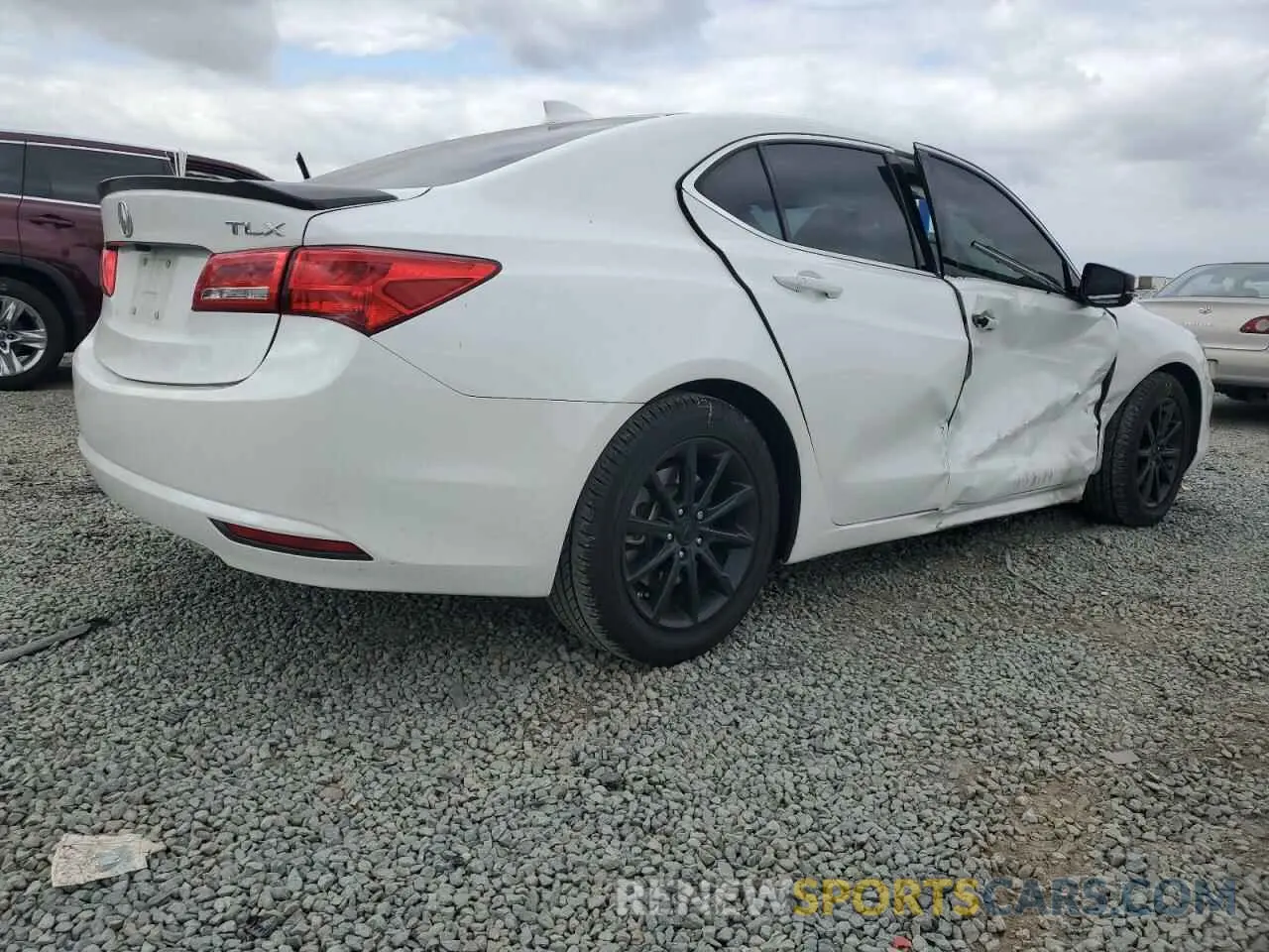 3 Photograph of a damaged car 19UUB1F57LA007130 ACURA TLX 2020