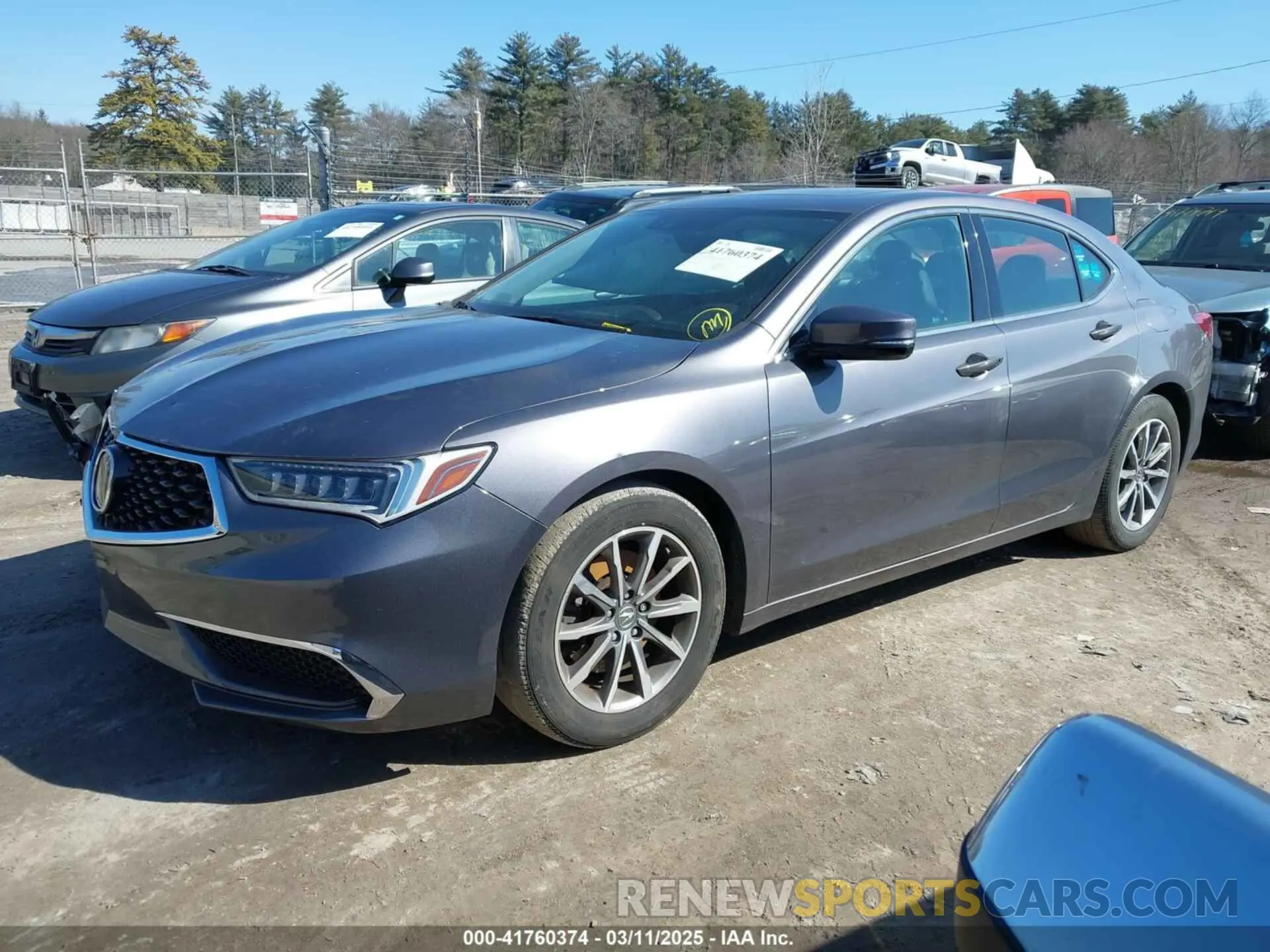 14 Photograph of a damaged car 19UUB1F57LA011789 ACURA TLX 2020