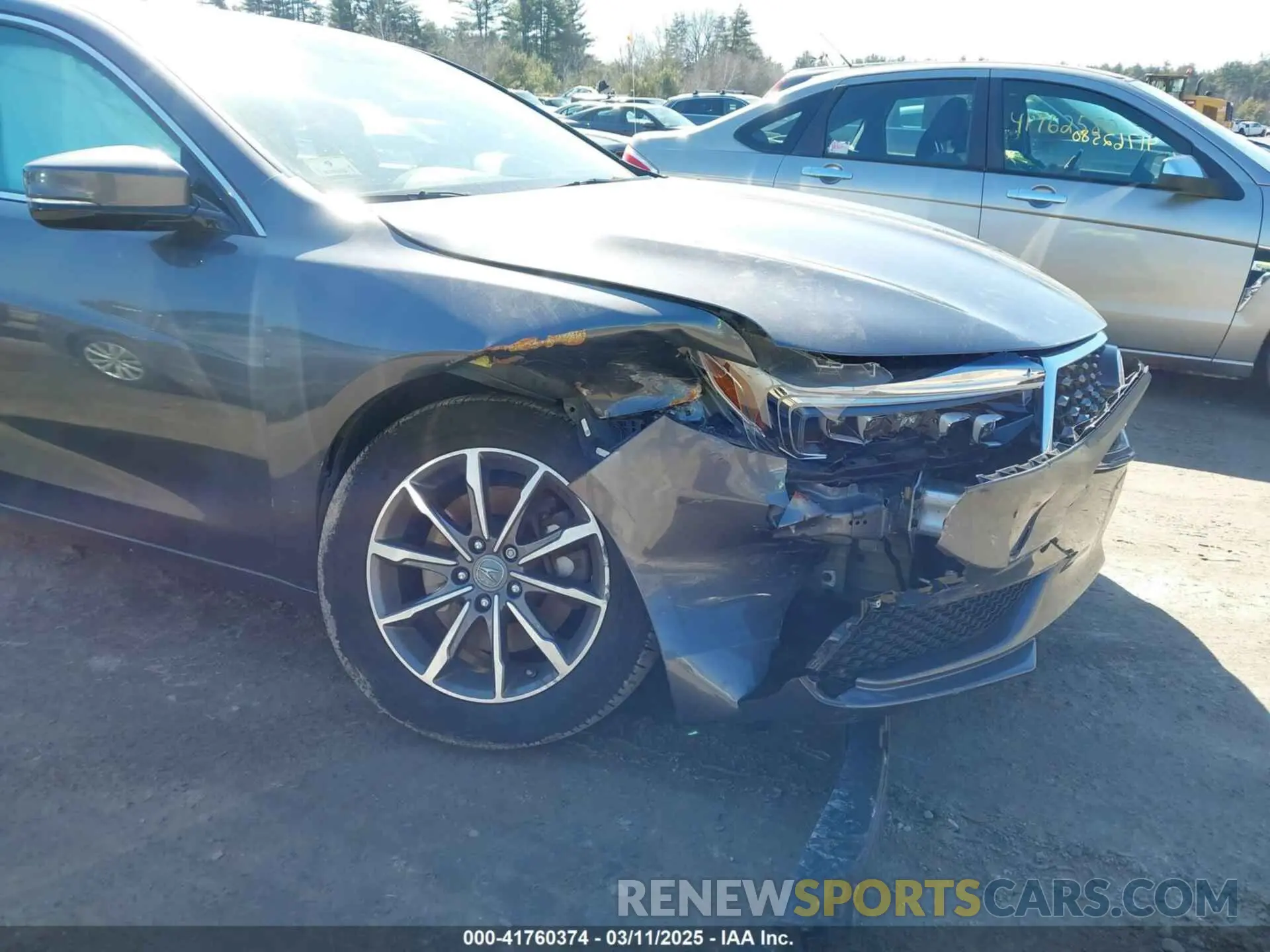 6 Photograph of a damaged car 19UUB1F57LA011789 ACURA TLX 2020