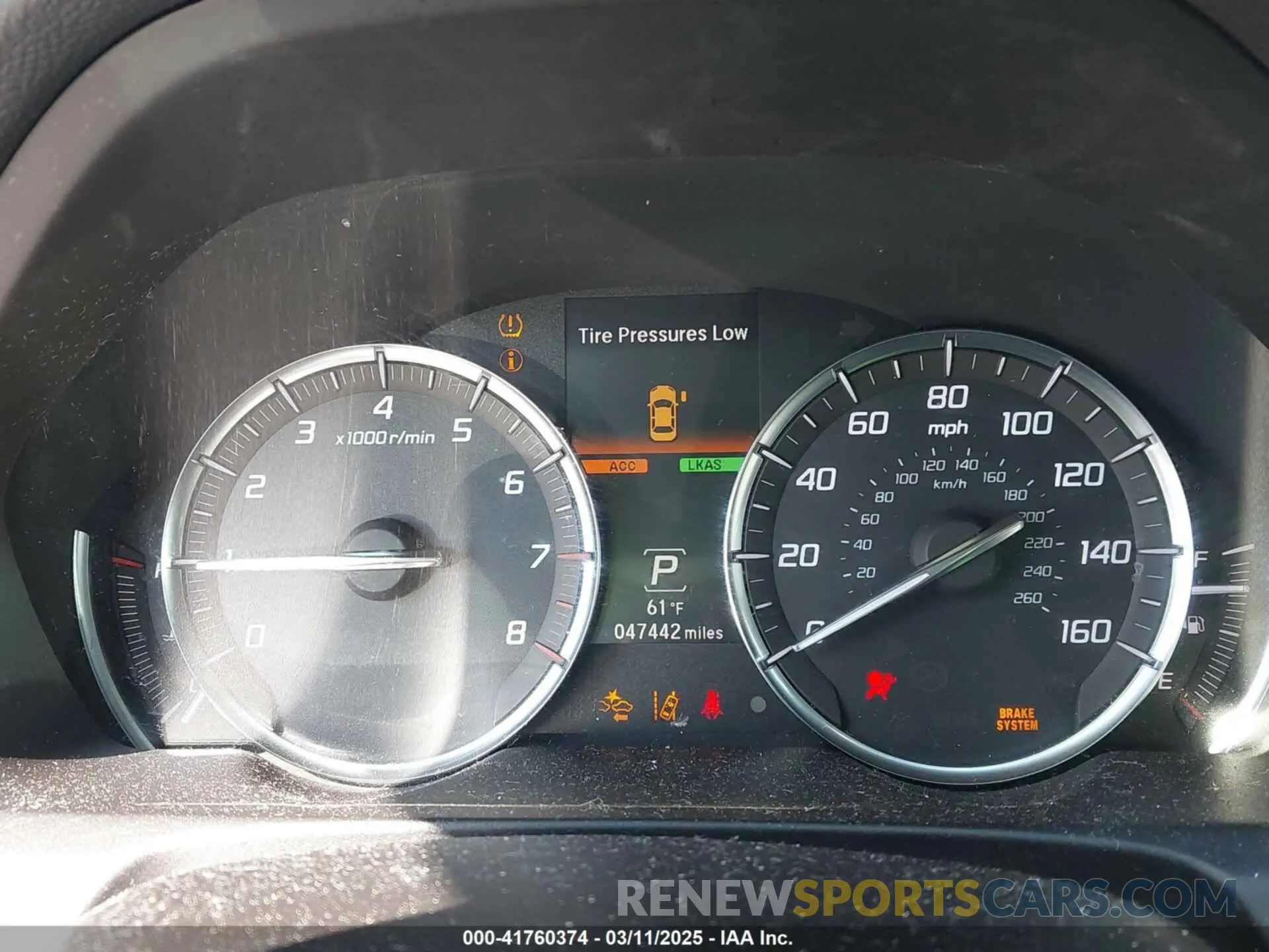 7 Photograph of a damaged car 19UUB1F57LA011789 ACURA TLX 2020