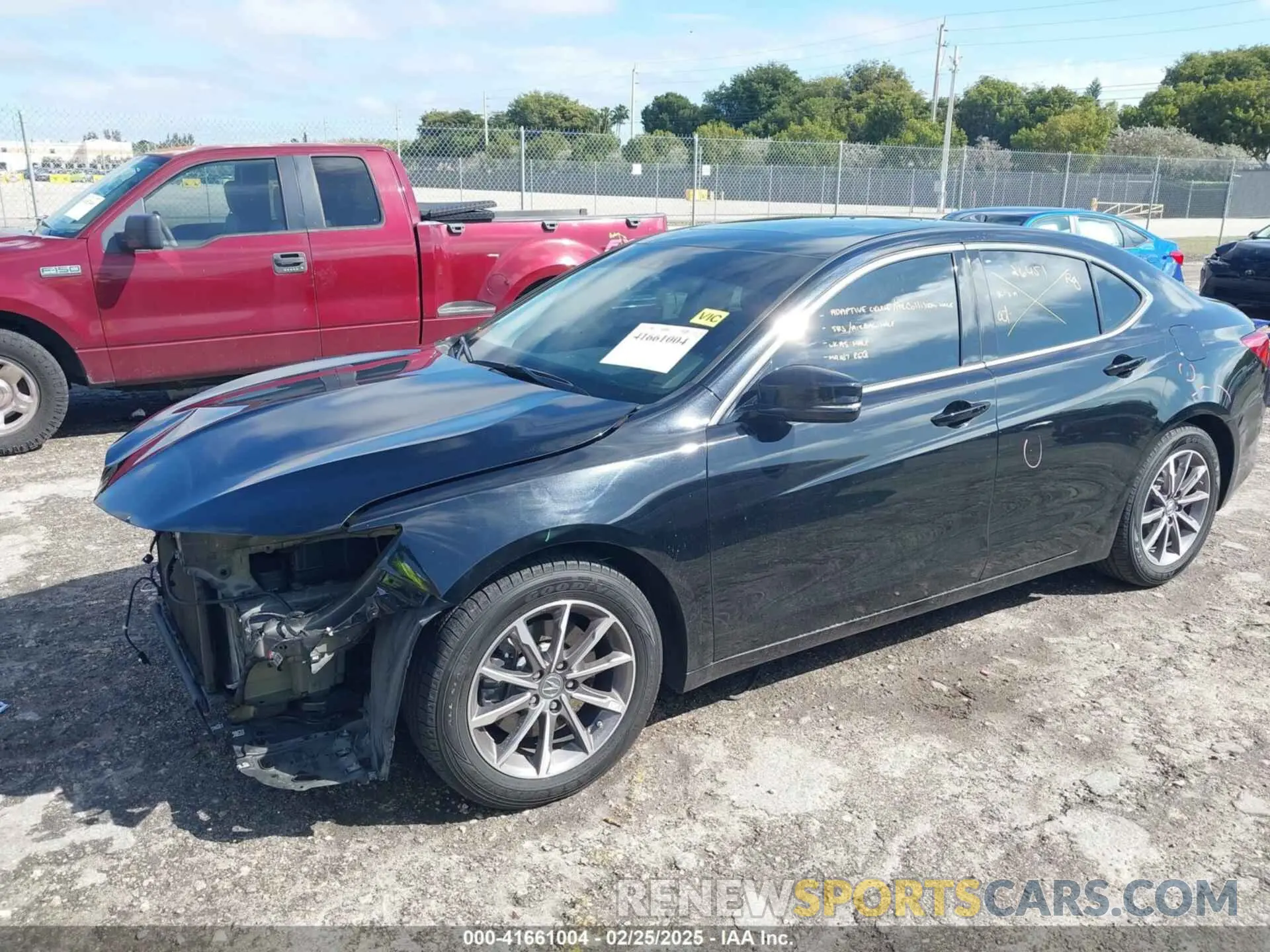 2 Photograph of a damaged car 19UUB1F57LA016345 ACURA TLX 2020