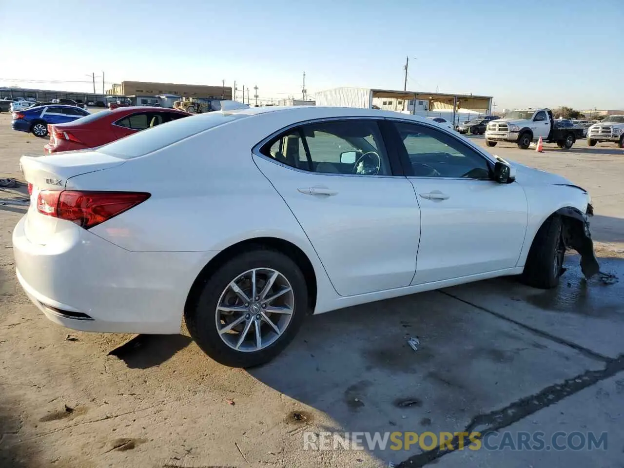 3 Photograph of a damaged car 19UUB1F58LA009856 ACURA TLX 2020