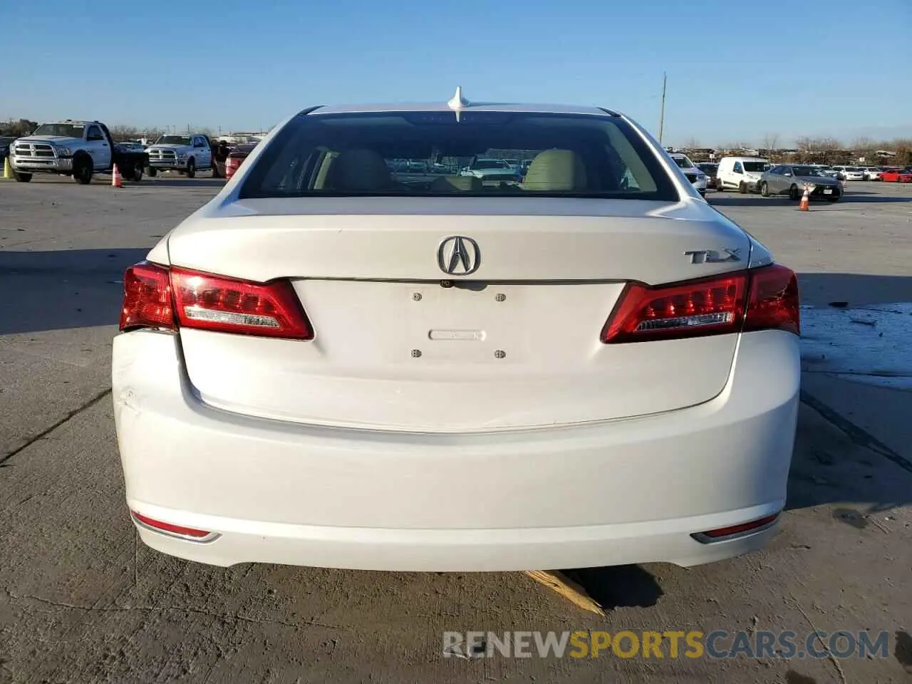 6 Photograph of a damaged car 19UUB1F58LA009856 ACURA TLX 2020