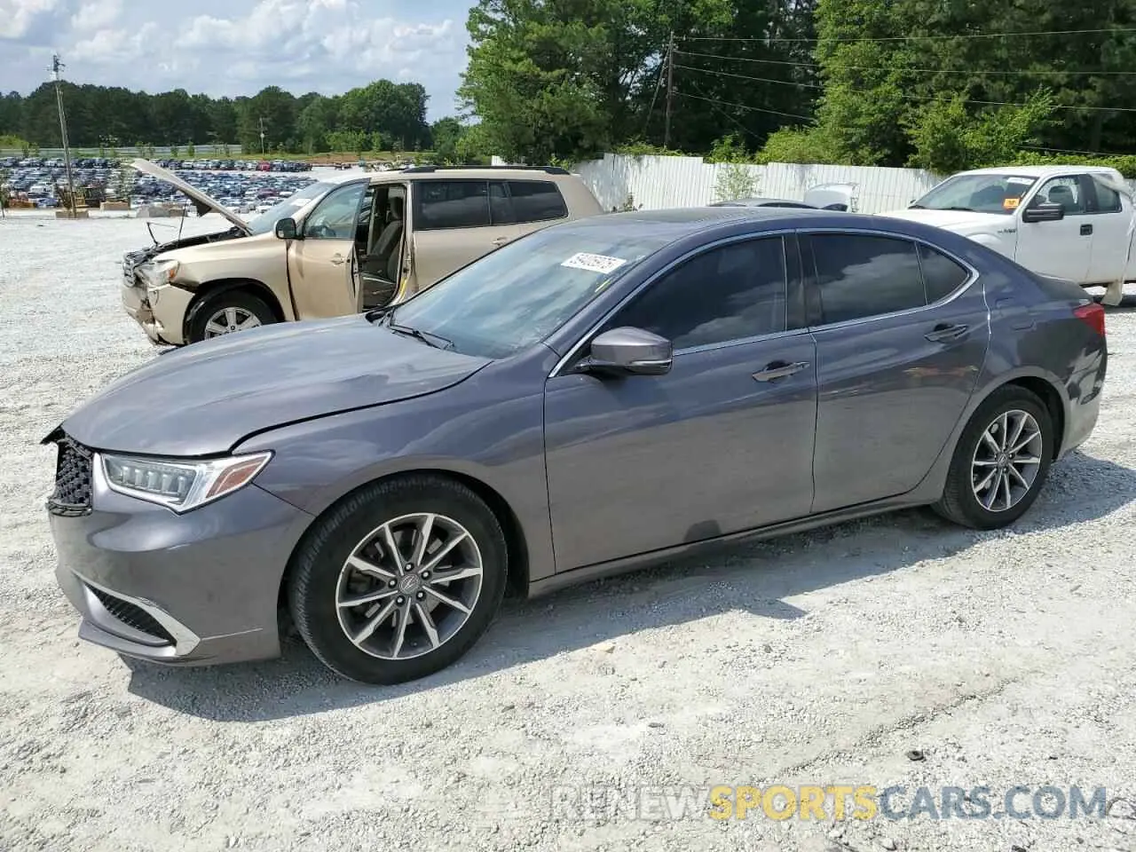 1 Photograph of a damaged car 19UUB1F5XLA000897 ACURA TLX 2020