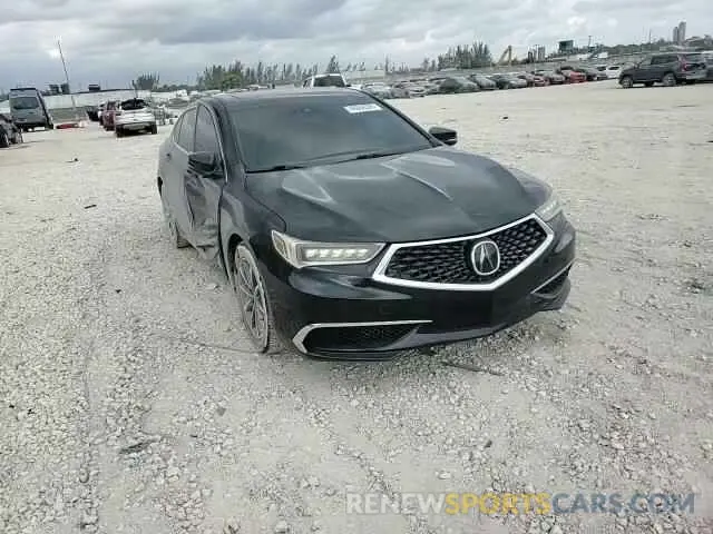 11 Photograph of a damaged car 19UUB1F5XLA012726 ACURA TLX 2020