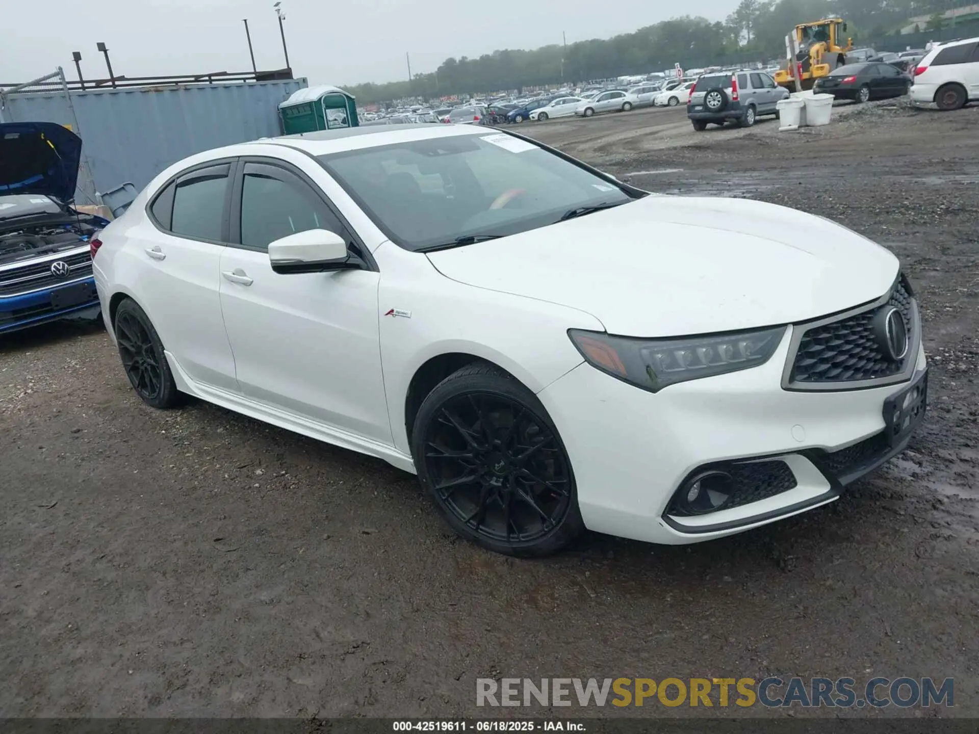 1 Photograph of a damaged car 19UUB1F60LA011710 ACURA TLX 2020