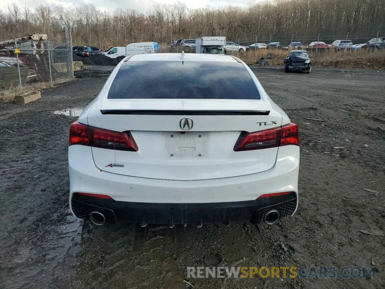 6 Photograph of a damaged car 19UUB1F62LA012955 ACURA TLX 2020