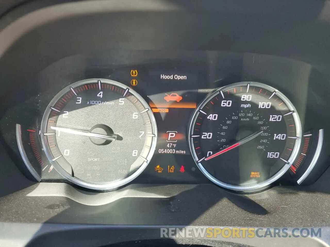 9 Photograph of a damaged car 19UUB1F62LA012955 ACURA TLX 2020