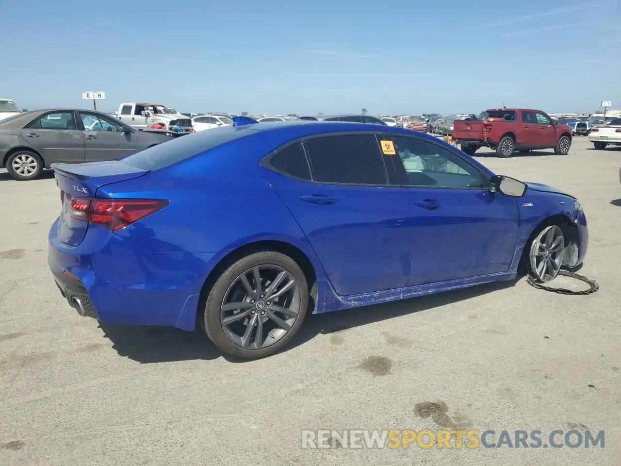 3 Photograph of a damaged car 19UUB1F63LA001267 ACURA TLX 2020
