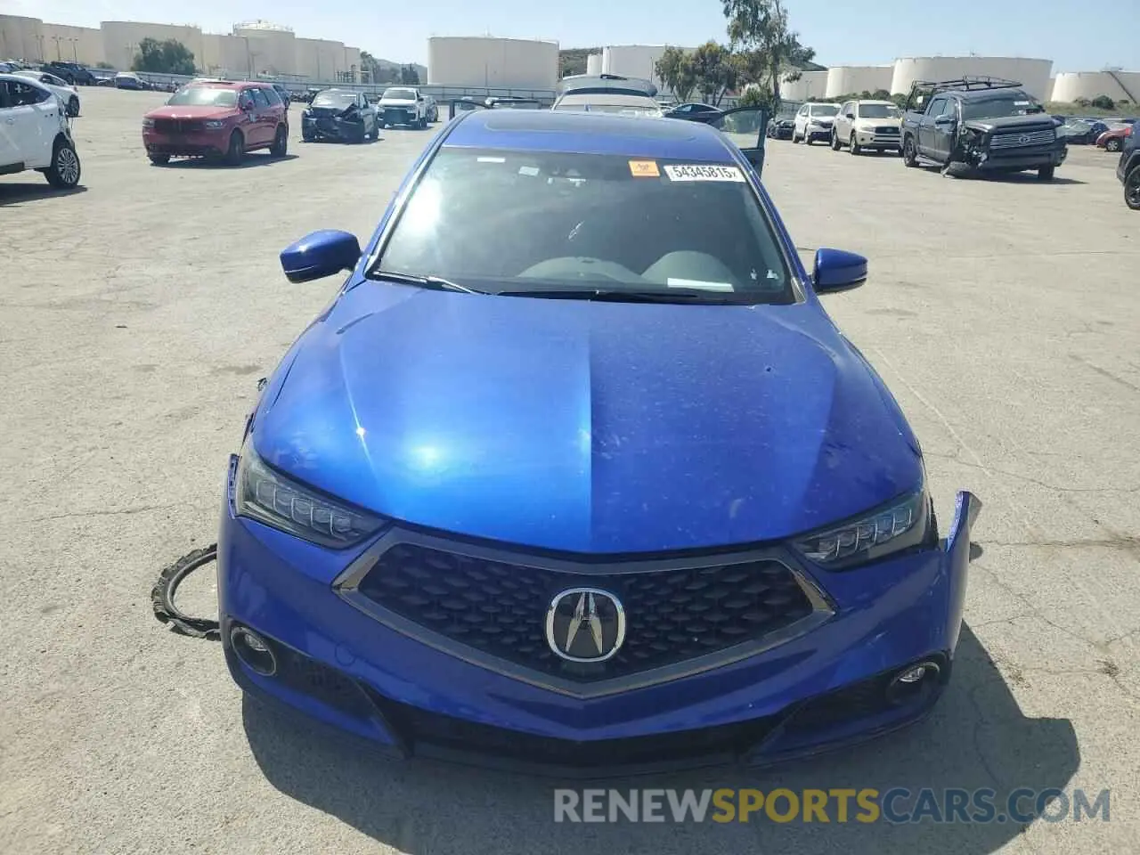 5 Photograph of a damaged car 19UUB1F63LA001267 ACURA TLX 2020