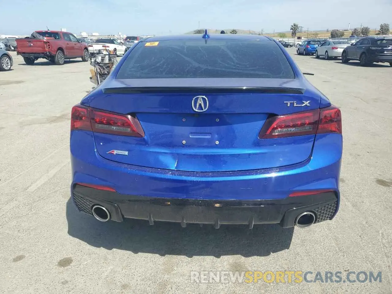 6 Photograph of a damaged car 19UUB1F63LA001267 ACURA TLX 2020