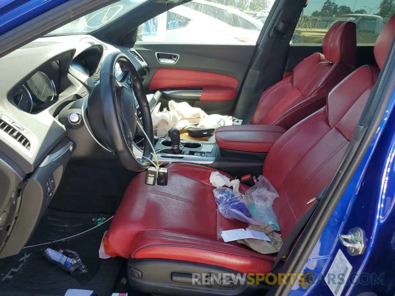 7 Photograph of a damaged car 19UUB1F63LA001267 ACURA TLX 2020