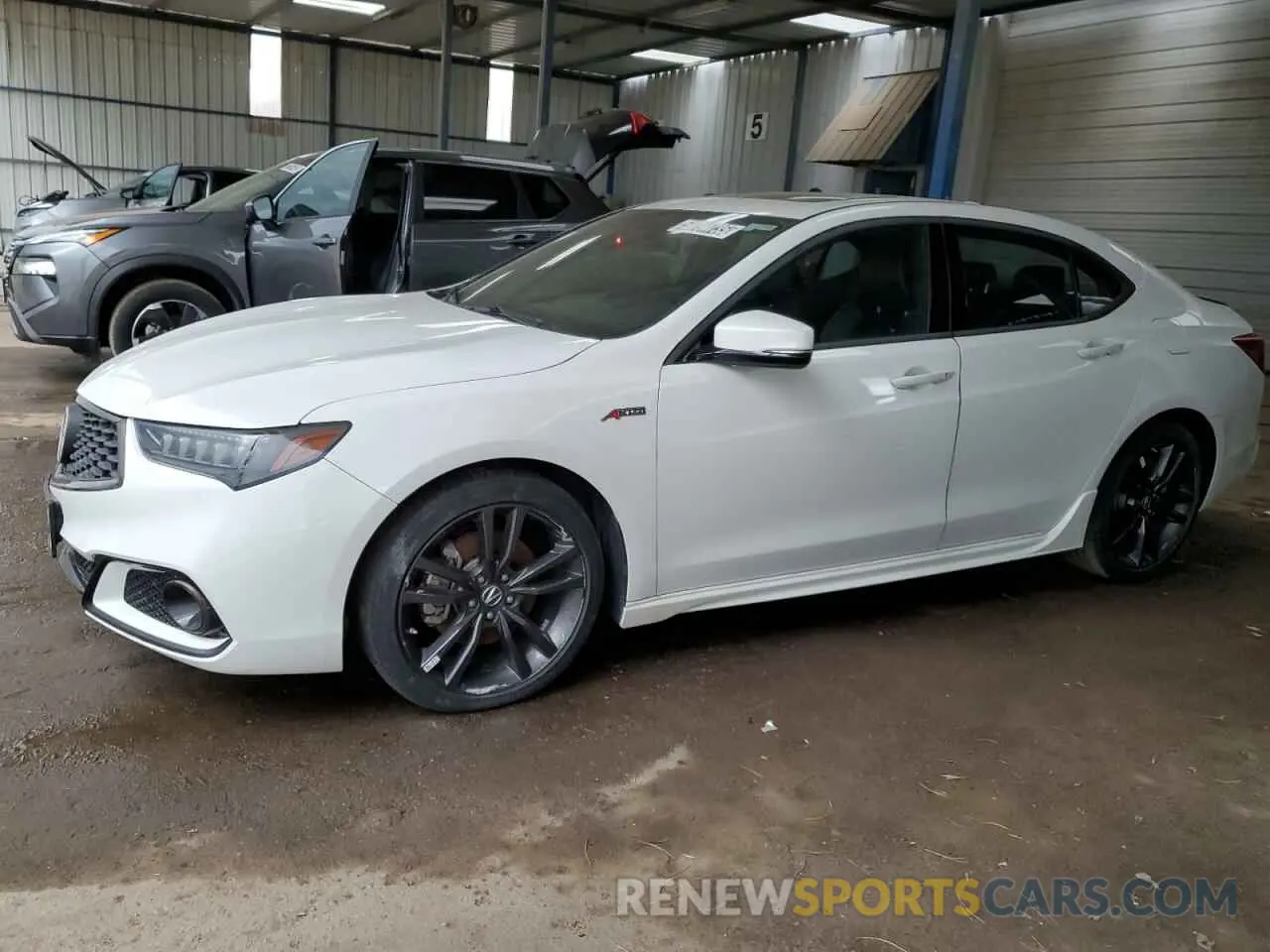 1 Photograph of a damaged car 19UUB1F63LA009904 ACURA TLX 2020