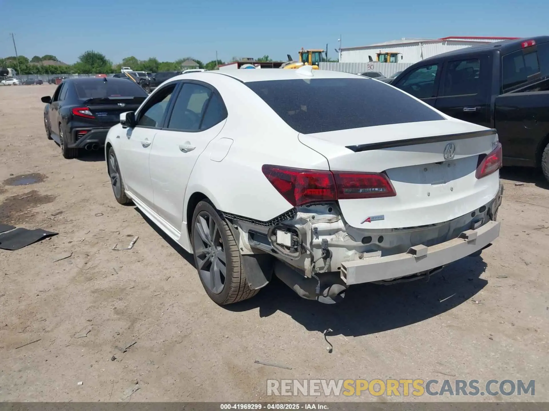 3 Photograph of a damaged car 19UUB1F63LA010907 ACURA TLX 2020
