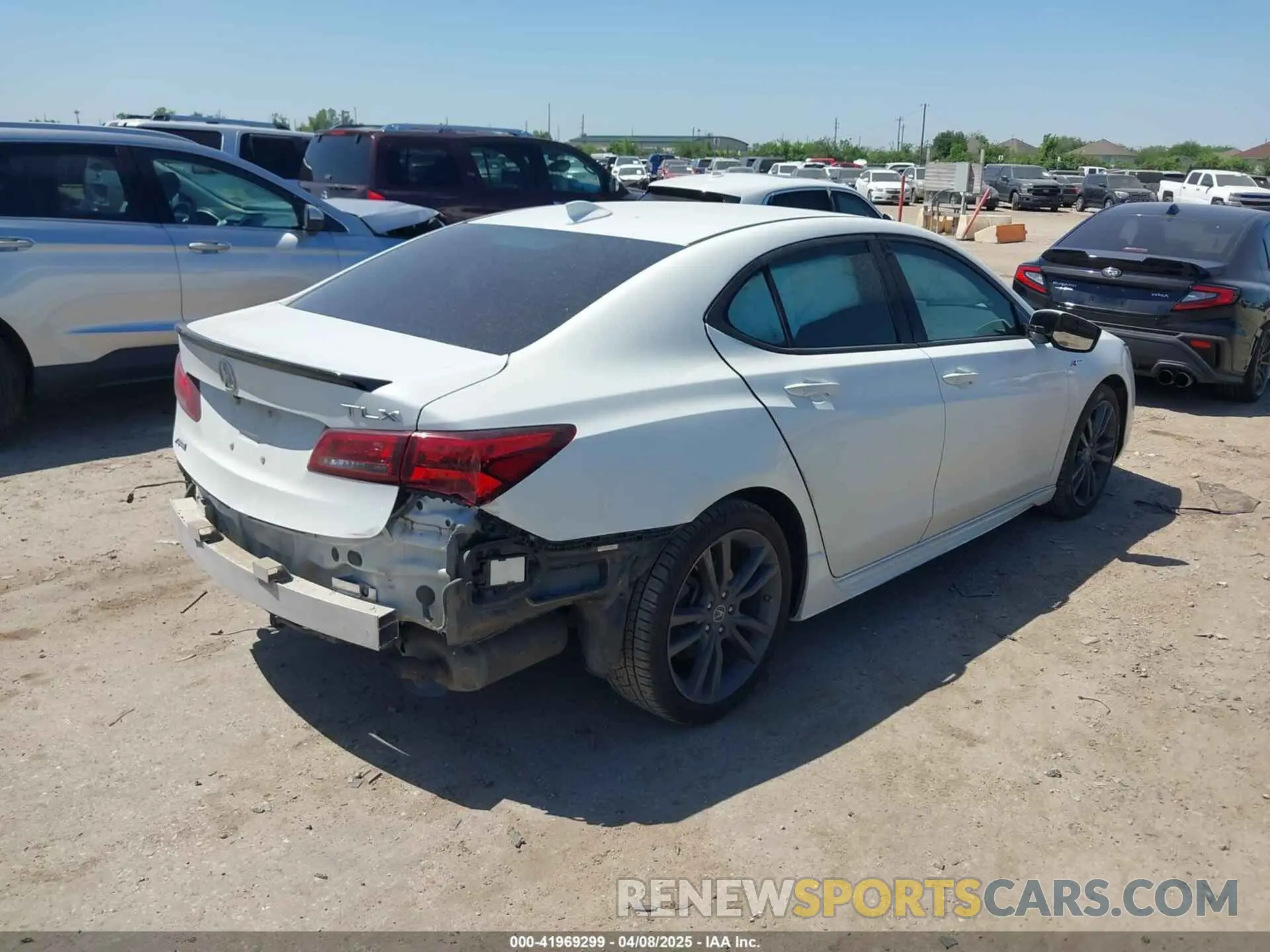 4 Photograph of a damaged car 19UUB1F63LA010907 ACURA TLX 2020